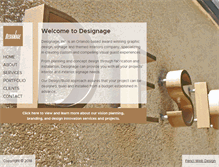 Tablet Screenshot of designage.net